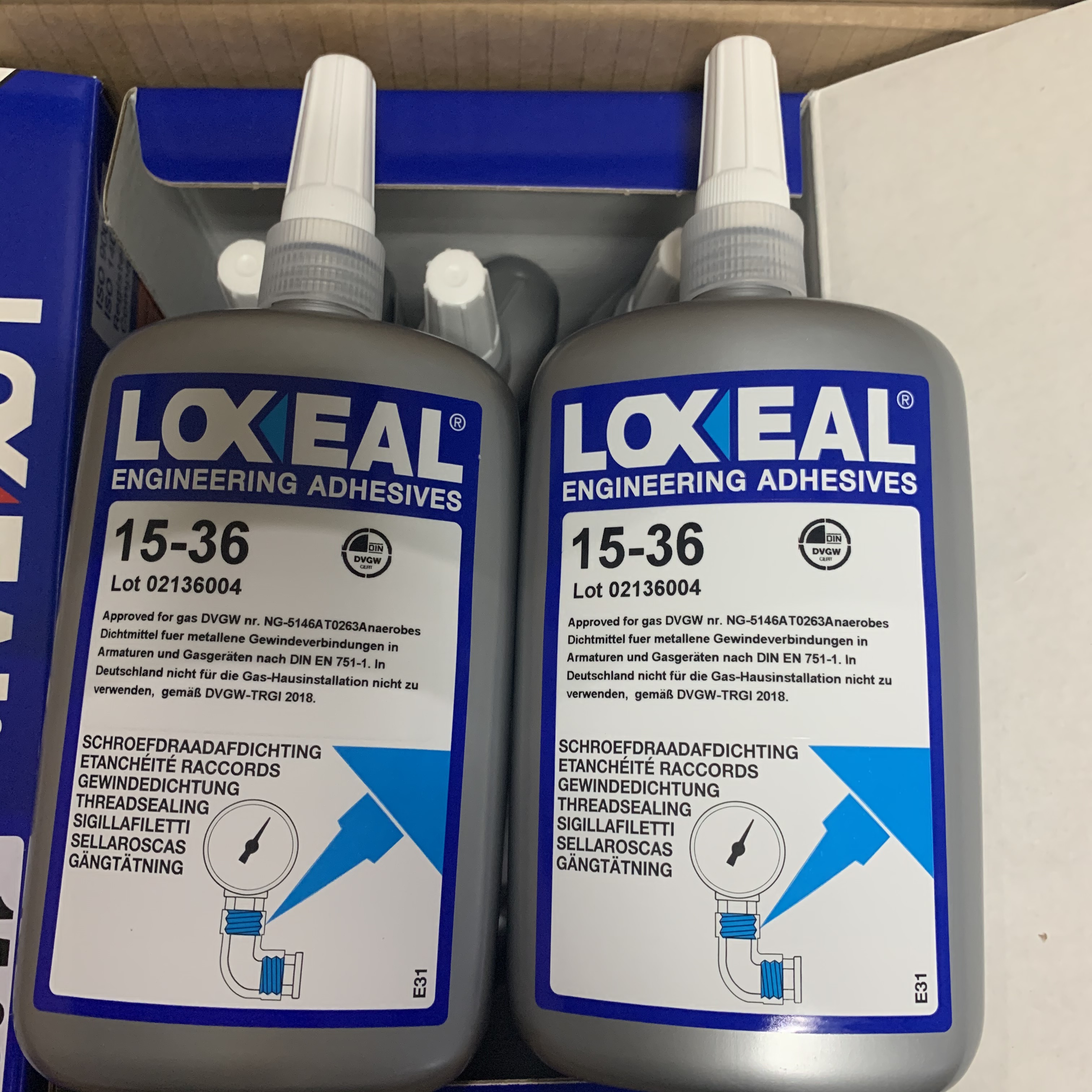 LOXEAL管螺紋密封膠厭氧膠