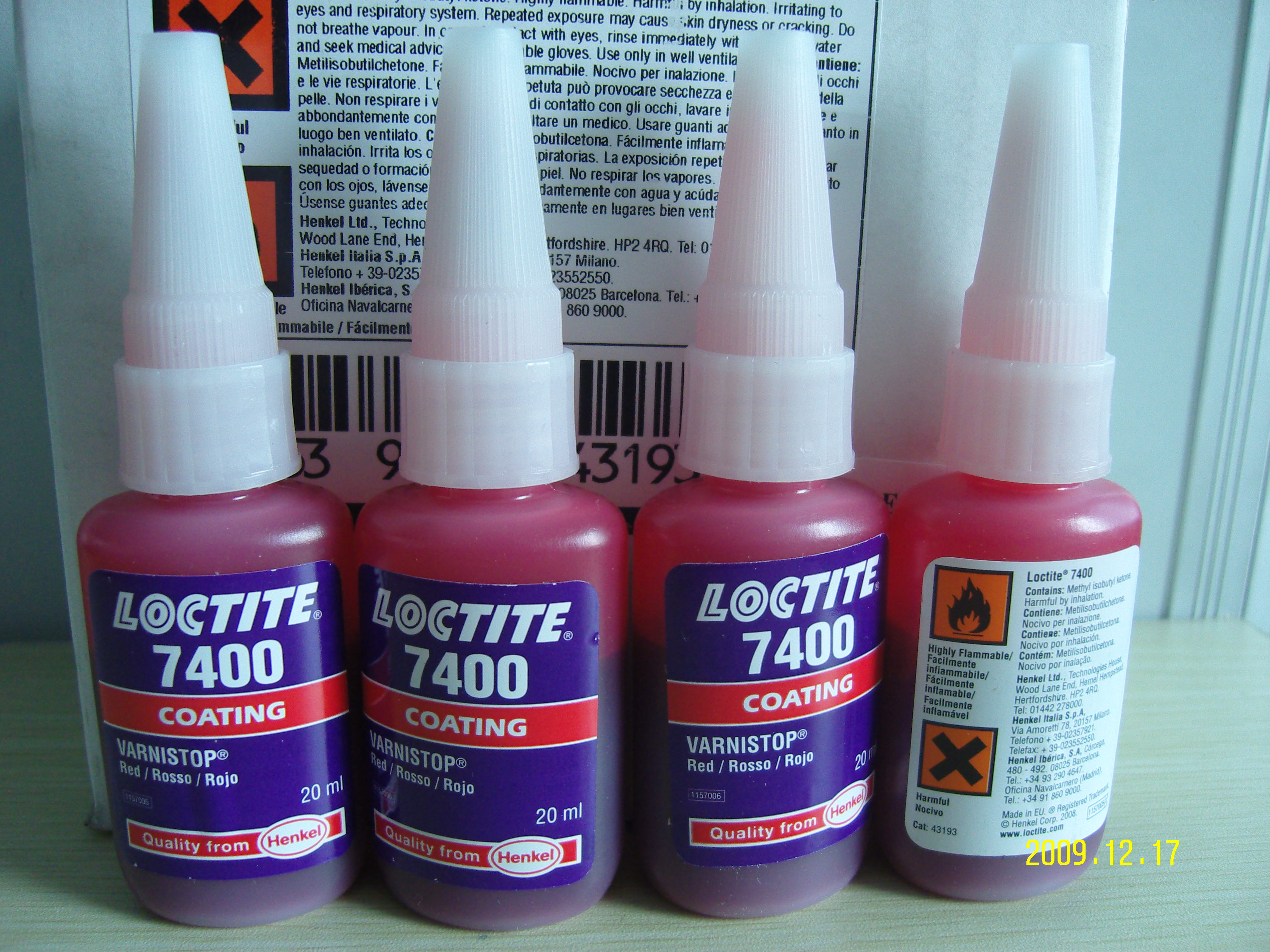 ��̩�z7400|Loctite7400�zˮ